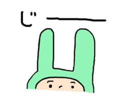 free-spirited rabbits sticker #14948178