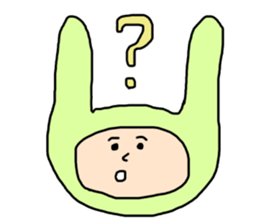 free-spirited rabbits sticker #14948200