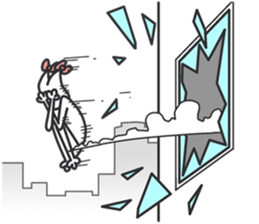 Atama ga itaku naru type no sticker ZERO sticker #14948391