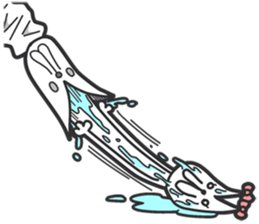 Atama ga itaku naru type no sticker ZERO sticker #14948410