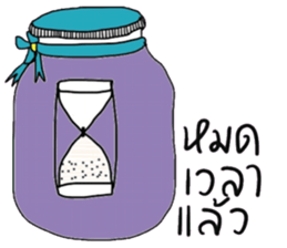Pim in the bottle, in January sticker #14948520