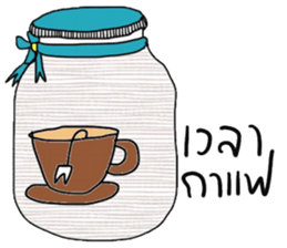 Pim in the bottle, in January sticker #14948522