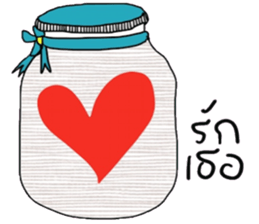 Pim in the bottle, in January sticker #14948524