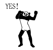 *excitement!!* Dancing Zombie Panda (En) sticker #14948531