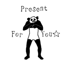 *excitement!!* Dancing Zombie Panda (En) sticker #14948535