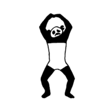 *excitement!!* Dancing Zombie Panda (En) sticker #14948543