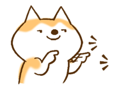 Shiba Inu Dog Shinbe 3 sticker #14949314