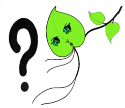 Dialogue with the leaves sticker #14949750