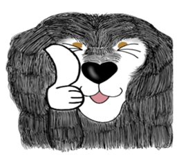 Dialogue with the leaves sticker #14949763