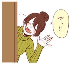 honobono log sticker 2 sticker #14950358