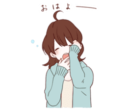 honobono log sticker 2 sticker #14950359