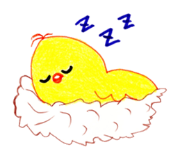 Daily life conversation of birds 2 sticker #14950429