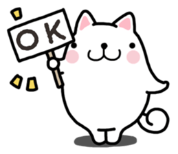 Wide-set eyes dog sticker #14950597