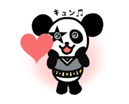 Cute panda and koala sticker #14950771