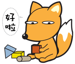 M Fox sticker #14951446