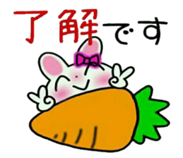 Very convenient! Very simple!7[Rabbit] sticker #14951685