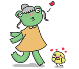 Kirori : Kerory's girlfriend sticker #14952223