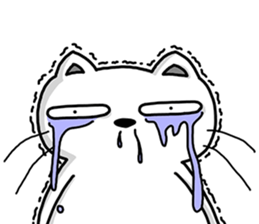 Arrogant cat 7-New Year congratulations sticker #14952480