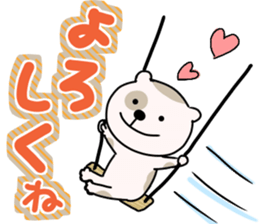 Sticker of girl and dog and cat 2 sticker #14952592