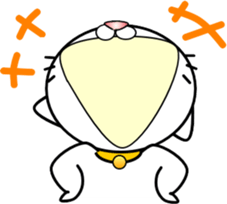 Cat that can be used everyday sticker-3 sticker #14953644