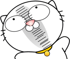 Cat that can be used everyday sticker-3 sticker #14953646