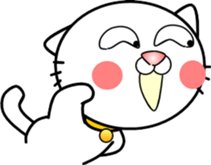 Cat that can be used everyday sticker-3 sticker #14953654