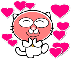 Cat that can be used everyday sticker-3 sticker #14953667