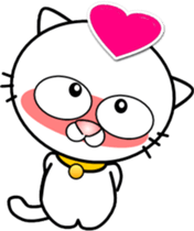 Cat that can be used everyday sticker-3 sticker #14953668