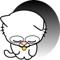 Cat that can be used everyday sticker-3 sticker #14953672