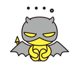 Little Devil in your heart sticker #14953778