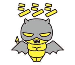 Little Devil in your heart sticker #14953790