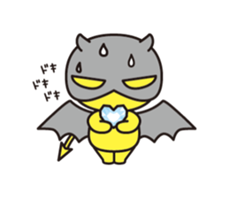 Little Devil in your heart sticker #14953793