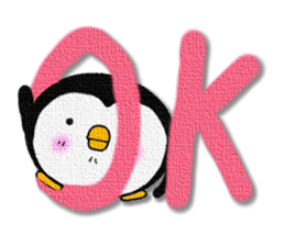 Penguin's Patch style message sticker #14954078