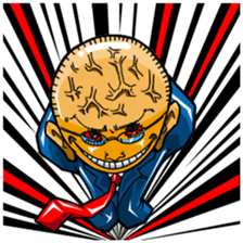 Thin hair dad ver.2 sticker #14954545