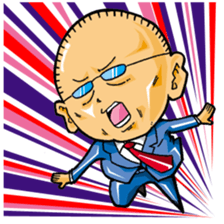 Thin hair dad ver.2 sticker #14954546