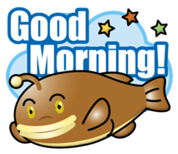 monkfish boy sticker #14954774