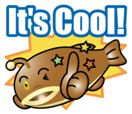 monkfish boy sticker #14954776