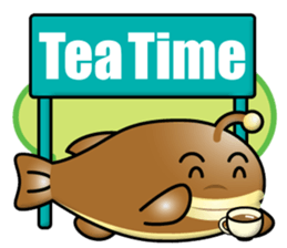 monkfish boy sticker #14954778