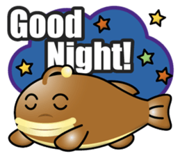 monkfish boy sticker #14954781