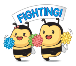 Cute honey and toony like honey! sticker #14954791
