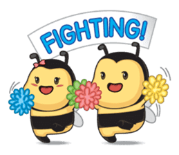 Cute honey and toony like honey! sticker #14954791
