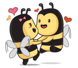 Cute honey and toony like honey! sticker #14954795