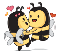 Cute honey and toony like honey! sticker #14954795