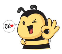 Cute honey and toony like honey! sticker #14954800