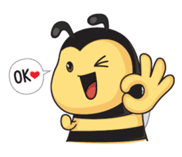 Cute honey and toony like honey! sticker #14954800