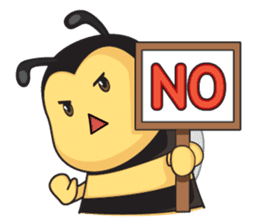 Cute honey and toony like honey! sticker #14954801