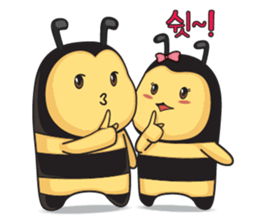 Cute honey and toony like honey! sticker #14954802