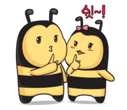 Cute honey and toony like honey! sticker #14954802