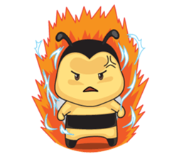 Cute honey and toony like honey! sticker #14954805