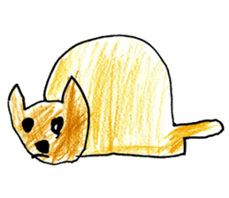 Creatures drawing sticker sticker #14954926